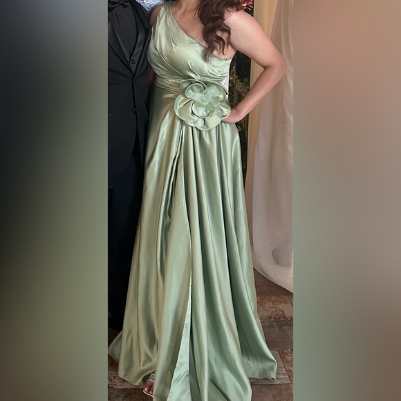 bicici green dress Bicici & Coty TR26344